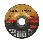3M 448564 Cubitron II P36+ Плоский Отрезной Диск Золотистый Black 125 mm