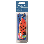Kinetic F214-433-300 Sabiki Flatdab Lightstick 60g Рыболовное Перо Бесцветный Copper / Orange