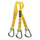 Купить Besto 20613003 3 Крючки Lifeline Веревка Желтый Yellow 7ft.ru в интернет магазине Семь Футов