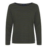 Sea ranch 24-6-123-5064-xl Футболка с длинным рукавом Fran Olive / SR Navy 30x25x2