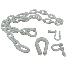 Купить Якорный набор цепь + крепления Attwood 9951-4 покрытие из ПВХ 7ft.ru в интернет магазине Семь Футов