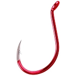 BKK AKBP2022 Однобородный крючок с бородкой Octopus Beak Red 7/0