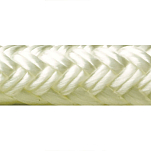 Seachoice 50-40111 Dock Line 13 mm Double Braided Nylon Rope Белая White 4.6 m 