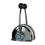 Uflex 216-B104 B104 Single Lever Top Mount Control Серый  Chrome