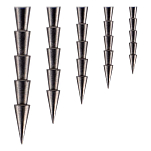 Sakura SAPAL1005364-NAT Tungsten Nail Вести 5 единицы измерения  Grey 1.33 g