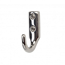 Одинарный крючок для одежды, нержавеющая сталь / Ширина: 15 мм