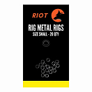 Купить Riot RTRMRS Metal Кольца  Black S 7ft.ru в интернет магазине Семь Футов