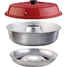 Купить Omnia e40326 Духовка Silver / Red 15x15x10 7ft.ru в интернет магазине Семь Футов