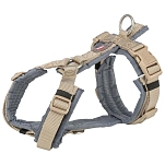Trixie 1997136 собачья шлейка Premium Trekking  Sand / Graphite S–M