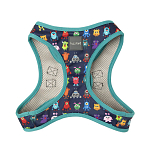 Fuzzyard FZHS354-M Step in Yardsters Обуздать Голубой Multicolor M