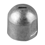 Цинковый анод Tecnoseal 00807 Ø31x30мм полусферический для приводов двигателя Mercruiser Alpha One и Bravo One