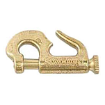 Dismarina HK5050-10 Латунный карабин 10 единицы Gold 50 mm