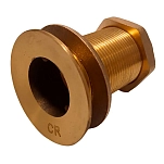 Maestrini gs30773 Хромированный фитинг через корпус Латунь  Brass 8x14x14 1 1/4´´