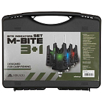 Mikado AMS12-MB-SET Carp M-Bite 3+1 Сигнализация Укуса Черный