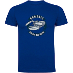 Kruskis CA65500605C058 Футболка с коротким рукавом Lobster Голубой Royal Blue 3XL