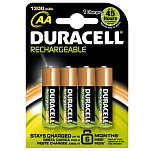 Duracell 38726 1x4 R6 AAA 1300mAh Аккумуляторы Золотистый Black / Bronze