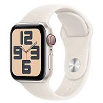 Apple MXGJ3QL/A  Watch SE GPS + Cellular 40mm Sport Band Золотистый Starlight Aluminium / Starlight S-M