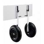 Plastimo 62297 Откидные колеса с защитой от проколов Black / Silver / White 260 mm