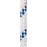 Poly ropes POL2206833106 Poly-Braid 24 185 m Веревка Белая Blue 6 mm 