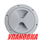 Лючок палубный 102 мм, серый (упаковка из 10 шт.) Osculati 20-204-30_pkg_10