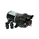 Flojet R4405343A Quad II Диафрагменный насос 12,5 л/мин, 2,5 бар, байпас, 24В