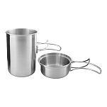 Tatonka T4174.000 Handle Mug & Handle Mug Lid 850ml УСТАНОВЛЕН Stainless Steel