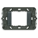 Купить Vimar 618819 Поддержка переключателя 2 модуля Idea Black 7ft.ru в интернет магазине Семь Футов