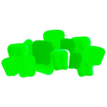 Reactor baits 75056004 Силиконовая кукуруза Pop Ups Luminescent