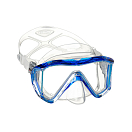 Купить Маска для плавания трехстекольная для взрослых Mares i3 411040 прозрачный/синий 7ft.ru в интернет магазине Семь Футов
