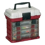 Plano 1561093-unit рыболовный ящик 4-BY™ Red / Silver 60x40x40 25.1 x 16.5 x 25.4 cm