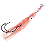 Daiwa OA30CP Octopus SaqSas Вспомогательный крючок 90 mm Бесцветный Clear / Pink 5/0 