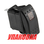 Переключатель двухпозиционный ON-OFF 12 В/20А 3Р с подсветкой (упаковка из 25 шт.) AES.Co 4620136052962_pkg_25