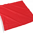 Сигнальный флаг, красный / 60x60 см