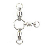 JLC ACMWBB3W6 Ball Bearing 3Way Вертлюги  Silver 6