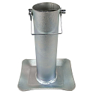 Купить Seachoice 50-53321 Jack Foot Трубка Серебристый  Silver 2000 Lbs  7ft.ru в интернет магазине Семь Футов