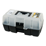 Fishing box 75001347 Ariel 347 Ящик Для Рыбалки Бесцветный Clear / Black 32 x 18 x 15 cm