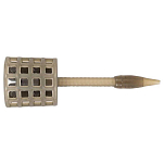Preston innovations P0040044 ICS In-Line Cage S Кормушка фидерная прикормочная Коричневый Brown 30 g