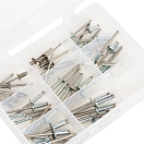 Набор заклепок из монеля / 45 предметов