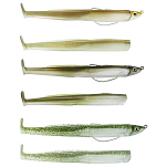 Fiiish BE1252 Black Eel Combo Shallow Мягкая приманка 150 mm 10g Серый Gold