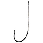 Mikado HS11087-1/0-BN Sensual Cheburashka Slim Крючки С Одним Глазком Серебристый Black Nickel 1/0 