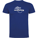 Купить Kruskis CA65500205K038 Футболка с коротким рукавом Carpfishing Голубой Royal Blue M 7ft.ru в интернет магазине Семь Футов