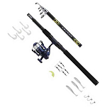 Mitchell 1558878 Neuron SW Вращающееся комбо Черный Black 1.80 m 