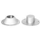 Купить Talamex 43842009 Алюминиевая основа Pedestal Коническая Серебристый 7ft.ru в интернет магазине Семь Футов