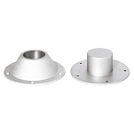 Talamex 43842009 Алюминиевая основа Pedestal Коническая Серебристый