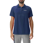 UYN O102632-K859-S Поло с короткими рукавами Skipper Cotton Голубой Blue Deep S
