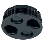 Harken 7352.22 Блок Reflex Top Down 2 2:1 Сборка Black 15x10x5