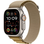 Apple MX4E3TY/A  Watch Ultra 2 GPS + Cellular 49 mm Alpine Loop Золотистый Natural Titanium / Tan S
