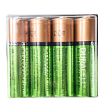 Duracell PNI-81418263 AA Аккумулятор NIMH 4 единицы Зеленый Green / Silver