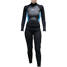 Купить Длинный женский гидрокостюм Lalizas Pro Race Full 70524 мокрый чёрный 3:2 мм размер XL из неопрена 7ft.ru в интернет магазине Семь Футов
