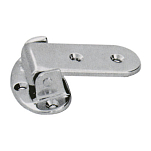 Olcese ricci 4949015 12 mm Петля из хромированной латуни Серебристый Silver